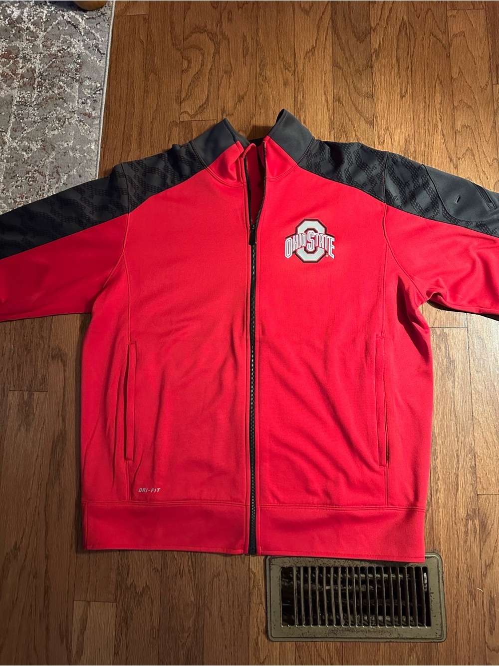 Men’s Ohio State zip up jacket